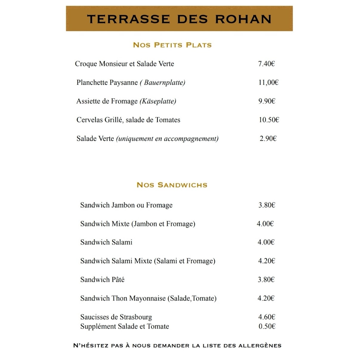 Menu Terrasse Des Rohan-5